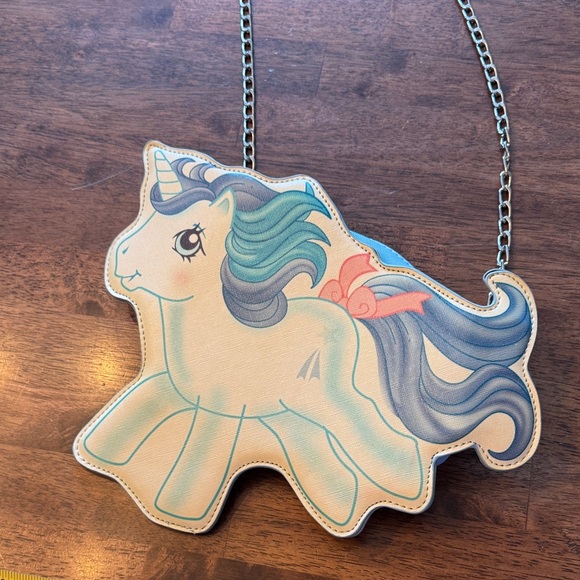 My little pony unicorn purse bag glory vintage MLP design no brand - Picture 2 of 9